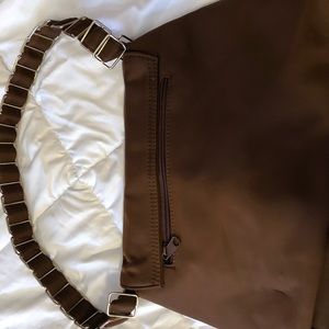 Selling a Sasha Brown chainlink Handbag